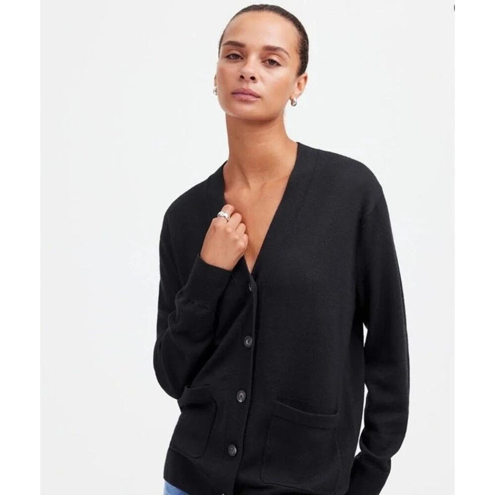 Madewell V-Neck Relaxed Cardigan XS